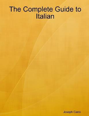 Book cover for The Complete Guide to Italian