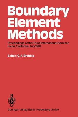 Cover of Boundary Element Methods