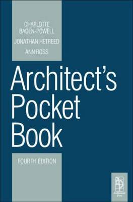 Cover of Architect's Pocket Book 4E