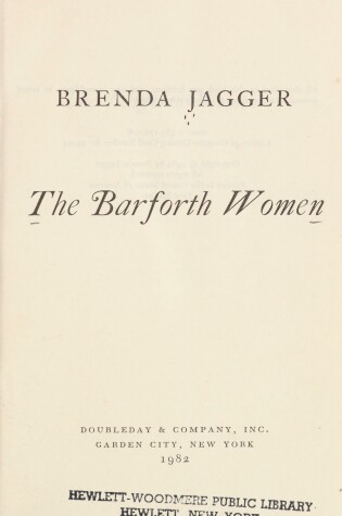 Cover of The Barforth Women