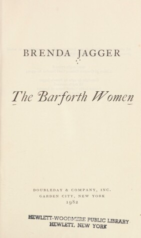 Book cover for The Barforth Women