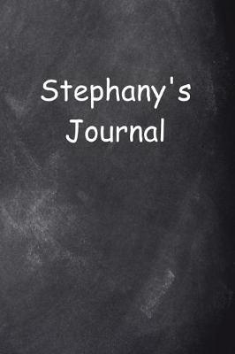 Cover of Stephany Personalized Name Journal Custom Name Gift Idea Stephany