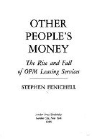 Cover of Other People's Money