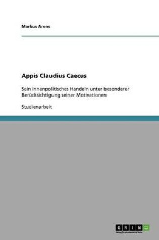 Cover of Appis Claudius Caecus