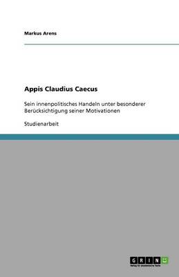 Book cover for Appis Claudius Caecus