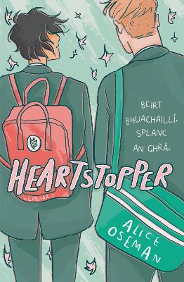 Book cover for Heartstopper as Gaeilge