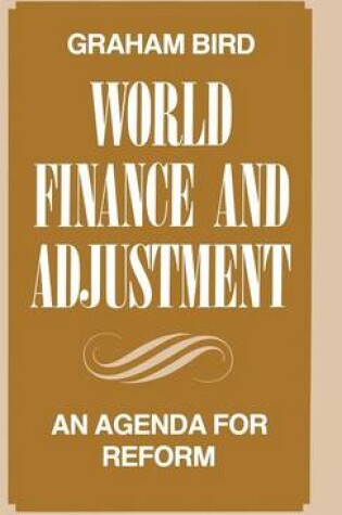 Cover of World Finance and Adjustment
