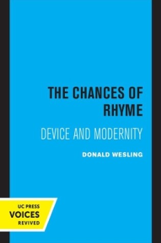 Cover of The Chances of Rhyme