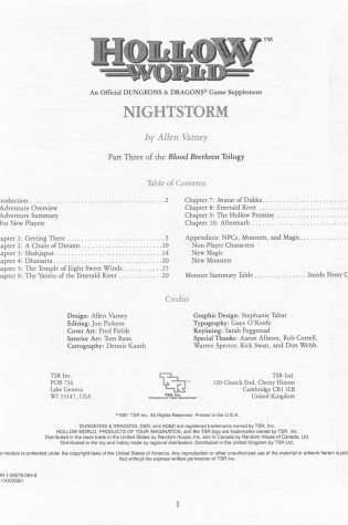 Cover of Hwa3 Nightstorm