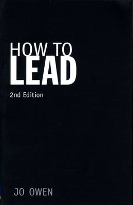 Book cover for How To Lead 2e