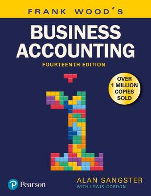 Book cover for Frank Wood's Business Accounting Volume 1 with MyLab Accounting