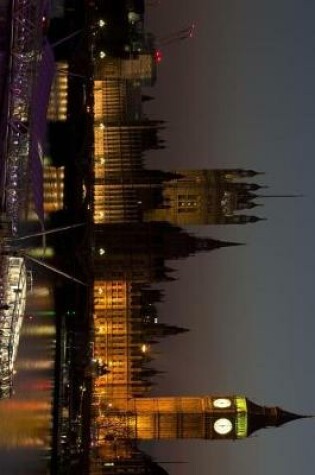 Cover of Big Ben in London, England at Night Journal