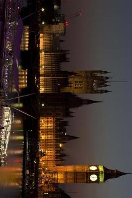 Book cover for Big Ben in London, England at Night Journal