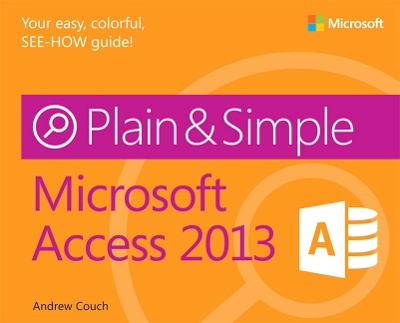 Book cover for Microsoft Access 2013 Plain & Simple