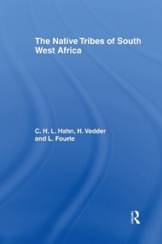 Cover of The Native Tribes of South West Africa