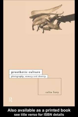 Cover of Prosthetic Culture