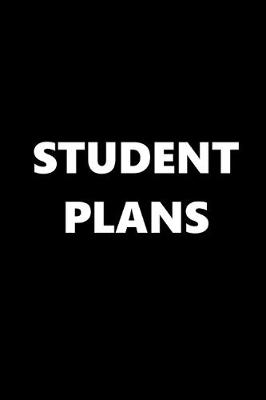 Book cover for 2020 Weekly Planner School Theme Student Plans Black White 134 Pages