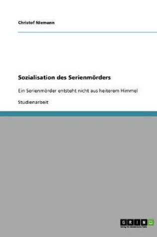 Cover of Sozialisation des Serienmoerders