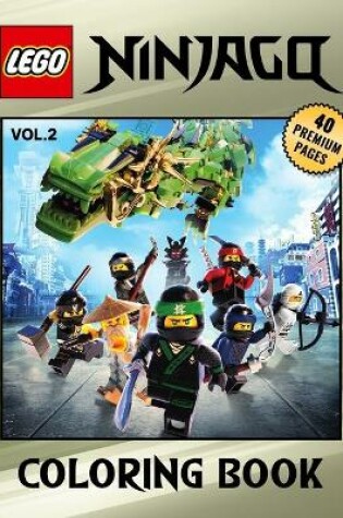 Cover of Lego Ninjago Coloring Book Vol2