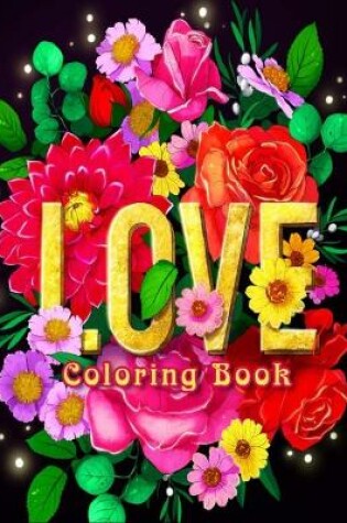 Cover of Love Coloring Book