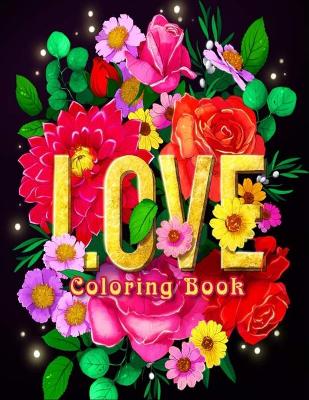 Book cover for Love Coloring Book