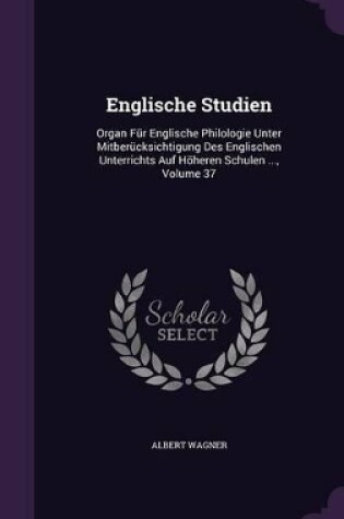 Cover of Englische Studien