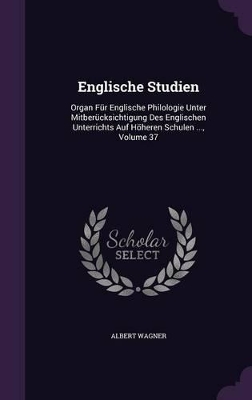 Book cover for Englische Studien