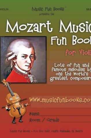 Cover of Mozart Music Fun Book for Violin