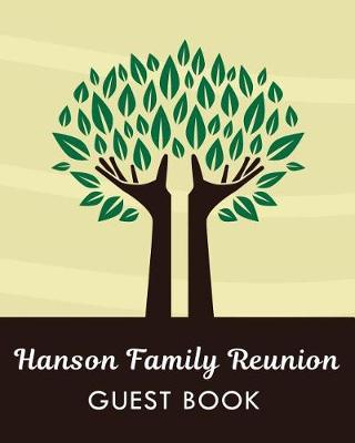 Book cover for Hanson Family Reunion Guest Book