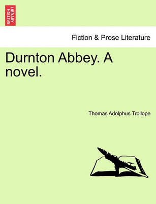 Book cover for Durnton Abbey. a Novel.