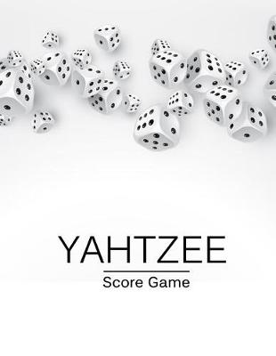 Book cover for Yahtzee Score Game