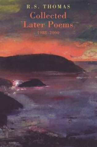 Cover of Collected Later Poems 1988-2000