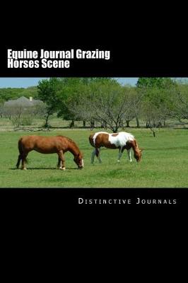 Cover of Equine Journal Grazing Horses Scene