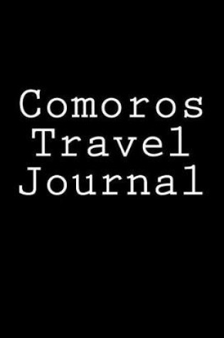 Cover of Comoros Travel Journal