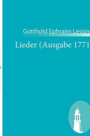 Cover of Lieder (Ausgabe 1771)