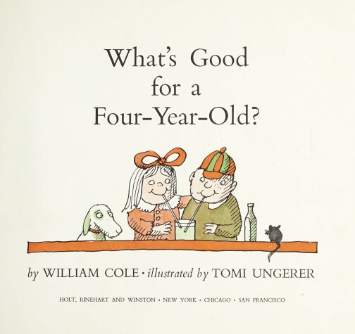 Book cover for What's Good for a 4-Year-Old?