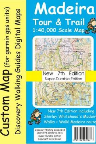 Cover of Madeira Tour & Trail Custom Map