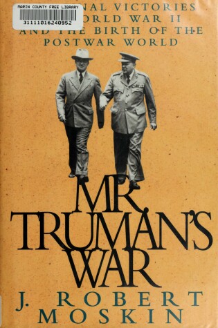 Book cover for Mr. Truman's War: