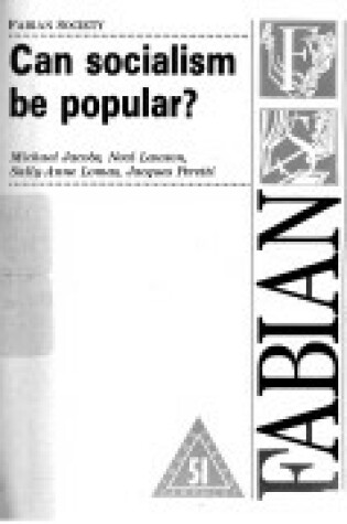 Cover of Can Socialism be Popular?