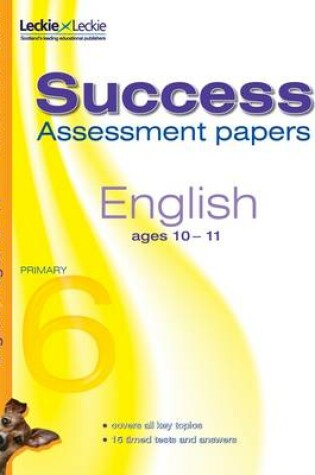 Cover of 10-11 English Assessment Success Papers