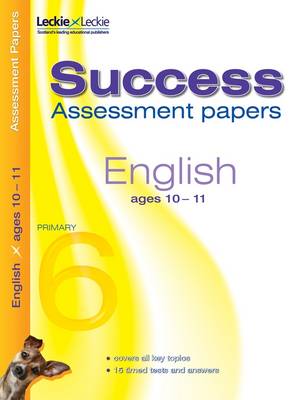 Book cover for 10-11 English Assessment Success Papers