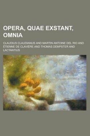 Cover of Opera, Quae Exstant, Omnia