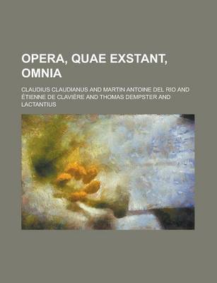 Book cover for Opera, Quae Exstant, Omnia