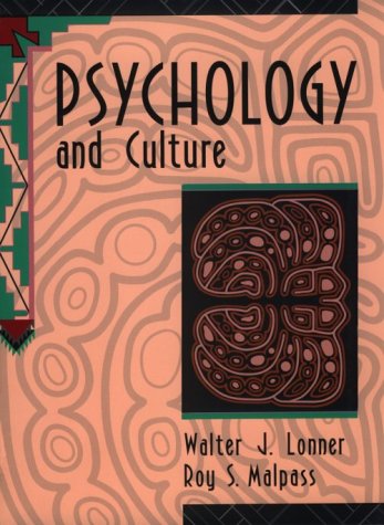 Book cover for Psychology and Culture