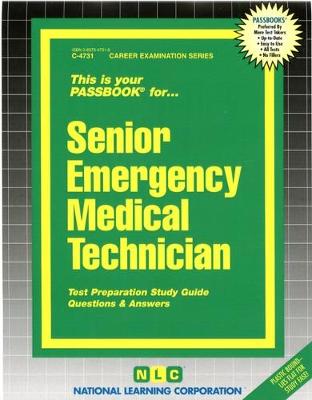 Book cover for Senior Emergency Medical Technician