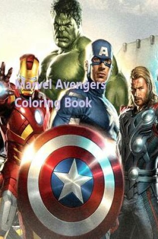 Cover of Marvel Avengers Coloring Book