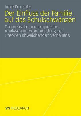 Book cover for Der Einfluss Der Familie Auf Das Schulschwanzen