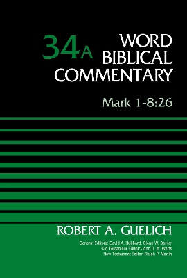 Book cover for Mark 1-8:26, Volume 34A