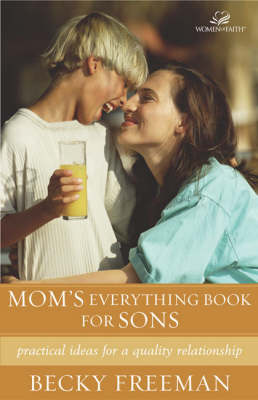 Book cover for Mom's Everything Book for Sons