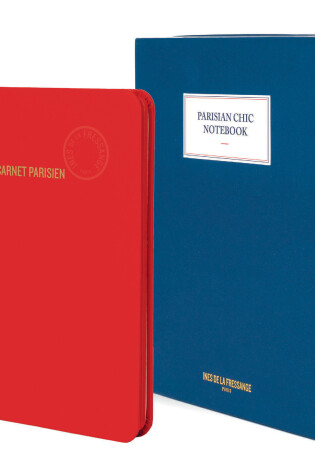 Cover of Parisian Chic Notebook (red, large)